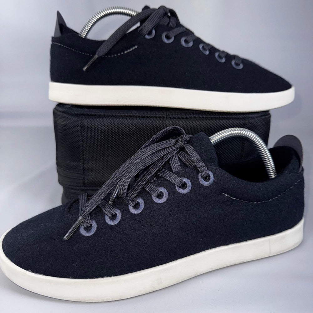 Allbirds Wool‎ Runners Sneakers Lightweight Breathable Black Mens US 8-8.5